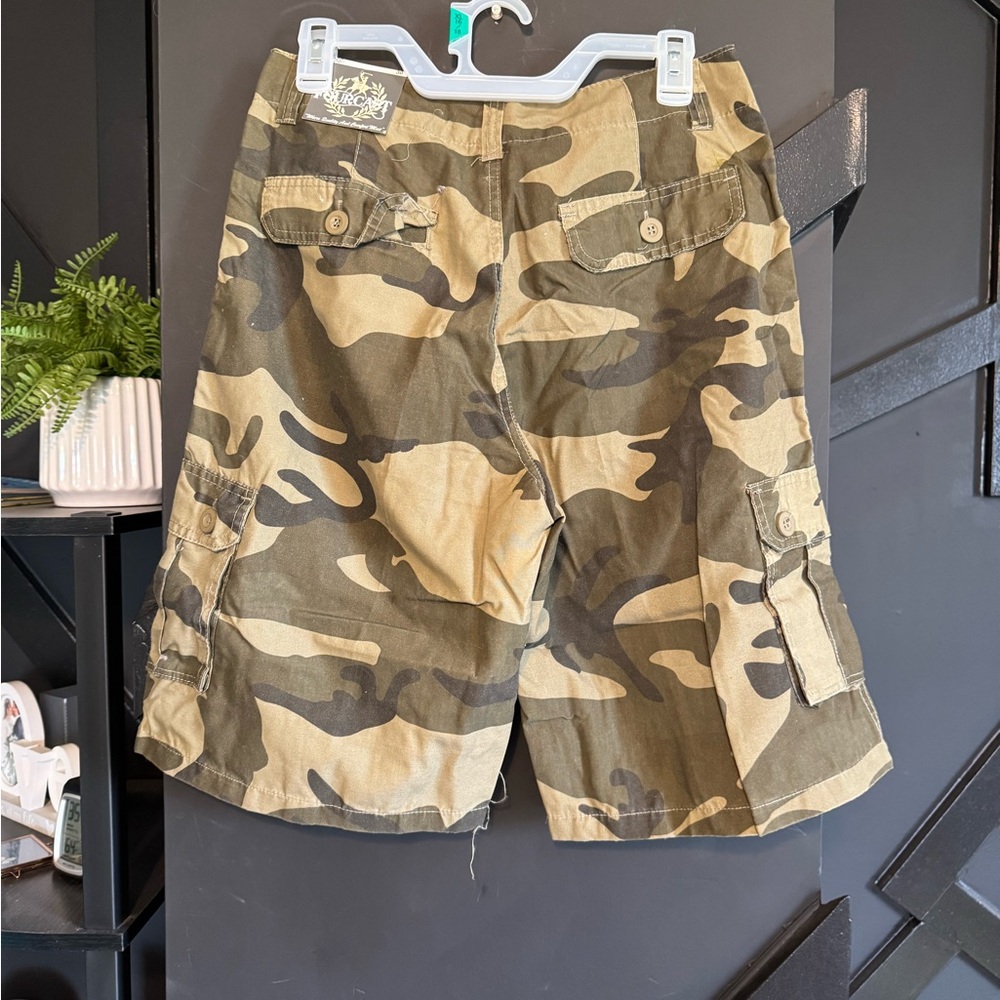 Fourcast Army Camouflage Cargo Shorts Men’s Size 30 NWT - Picture 4 of 4